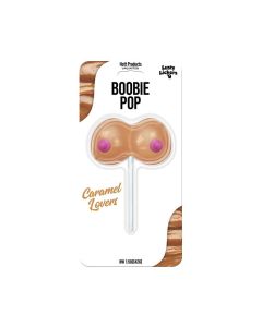 Lusty Lickers Boobie Pop - Caramel Lovers