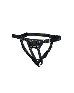 Locked In Lust Crotch Rocket Strap-On Small - Black