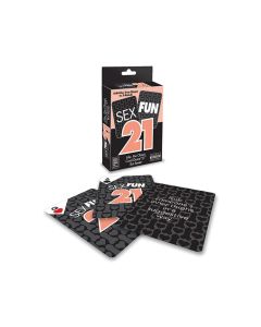 Sex Fun 21 Card Game