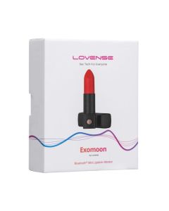 Lovense Exomoon Lipstick Vibe - Red