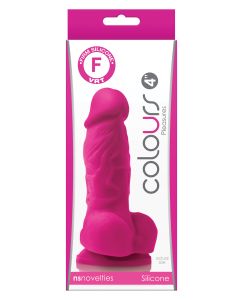 Colours Pleasures Dong w/Balls & Suction Cup