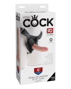 King Cock Strap On Harness w/ Cock