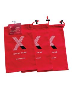Xplay Gear Ultra Soft Gear Bag 8" x 13" - Cotton Pack of 3