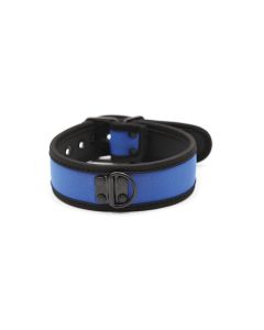 Plesur Neoprene Puppy Collar - Blue