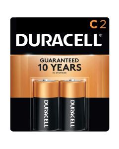Duracell Alkaline Batteries - C Pack of 2