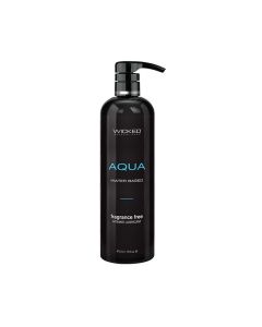 Wicked Sensual Care Aqua Waterbased Lubricant - 16 oz Fragrance Free