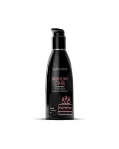 Wicked Sensual Care Water Based Lubricant - 2 oz Birthday Cake