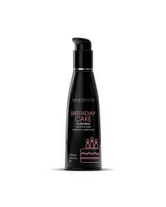 Wicked Sensual Care Water Based Lubricant - 4 oz Birthday Cake