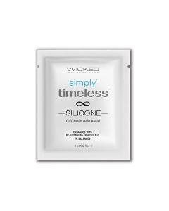 Wicked Sensual Care Simply Timeless Silicone Lubricant - .2 oz